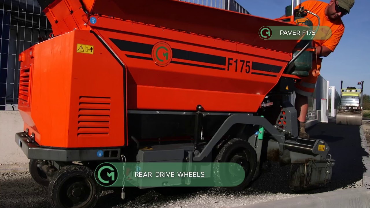 CM Paver model F175 (English)