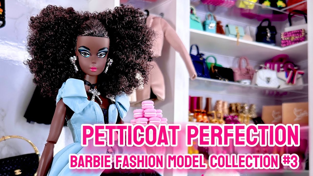 Нижняя юбка Perfection Silkstone распакована! | Коллекция моделей Барби