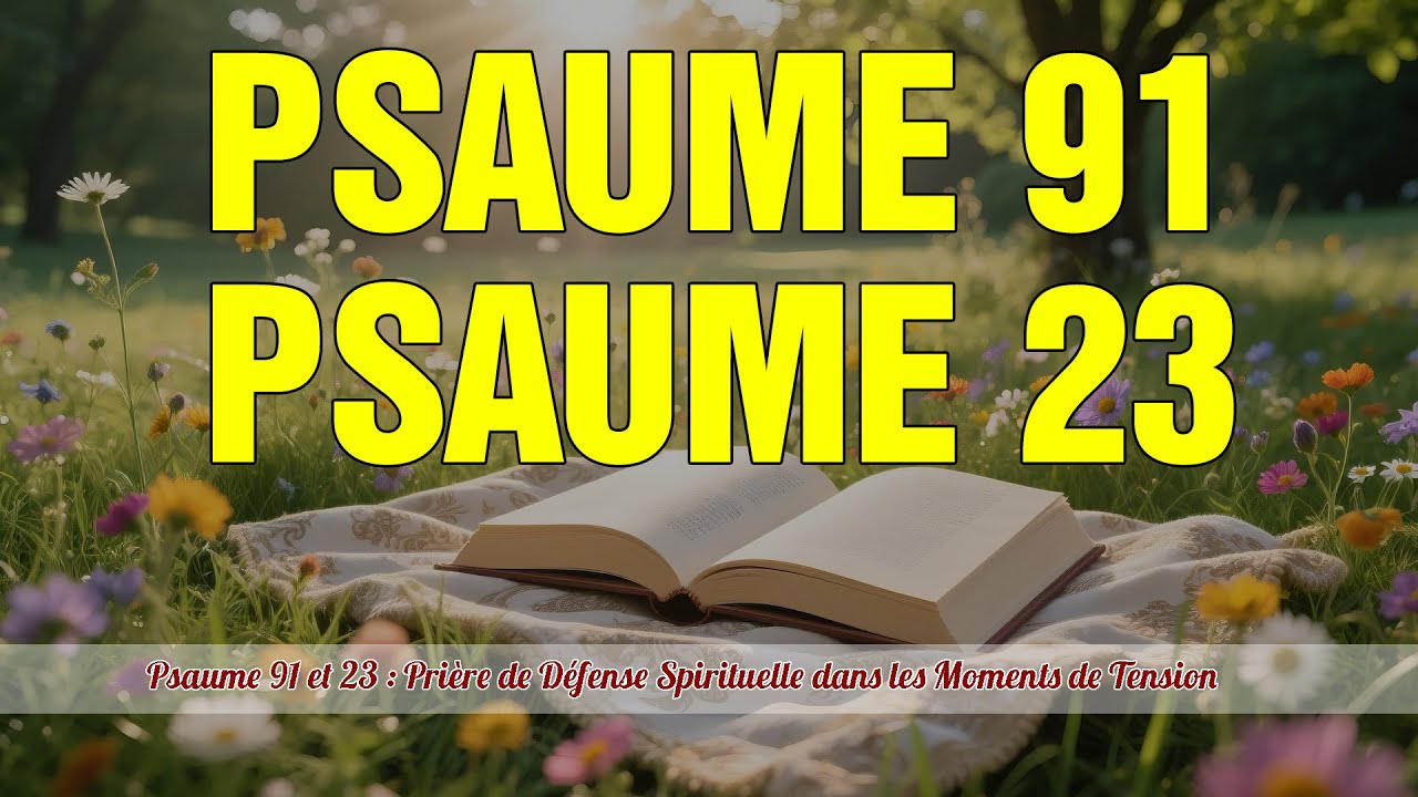 Psaume 91 et 23 : Pri&egrave;re de D&eacute;fense Spirituelle dans les Moments de Tension