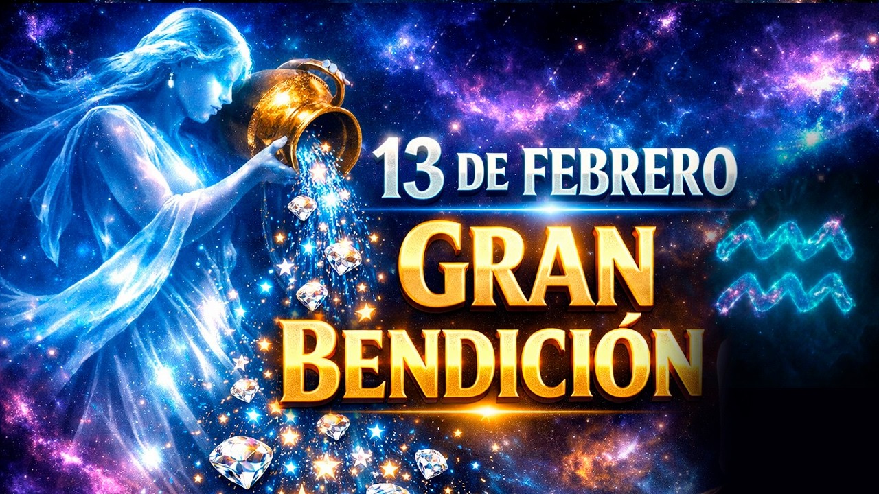 ACUARIO ♒ 13 de FEBRERO: ¡Prepárate! Se REVELA la Mayor BENDICIÓN que has esperado por AÑOS 😱✨💎🙌