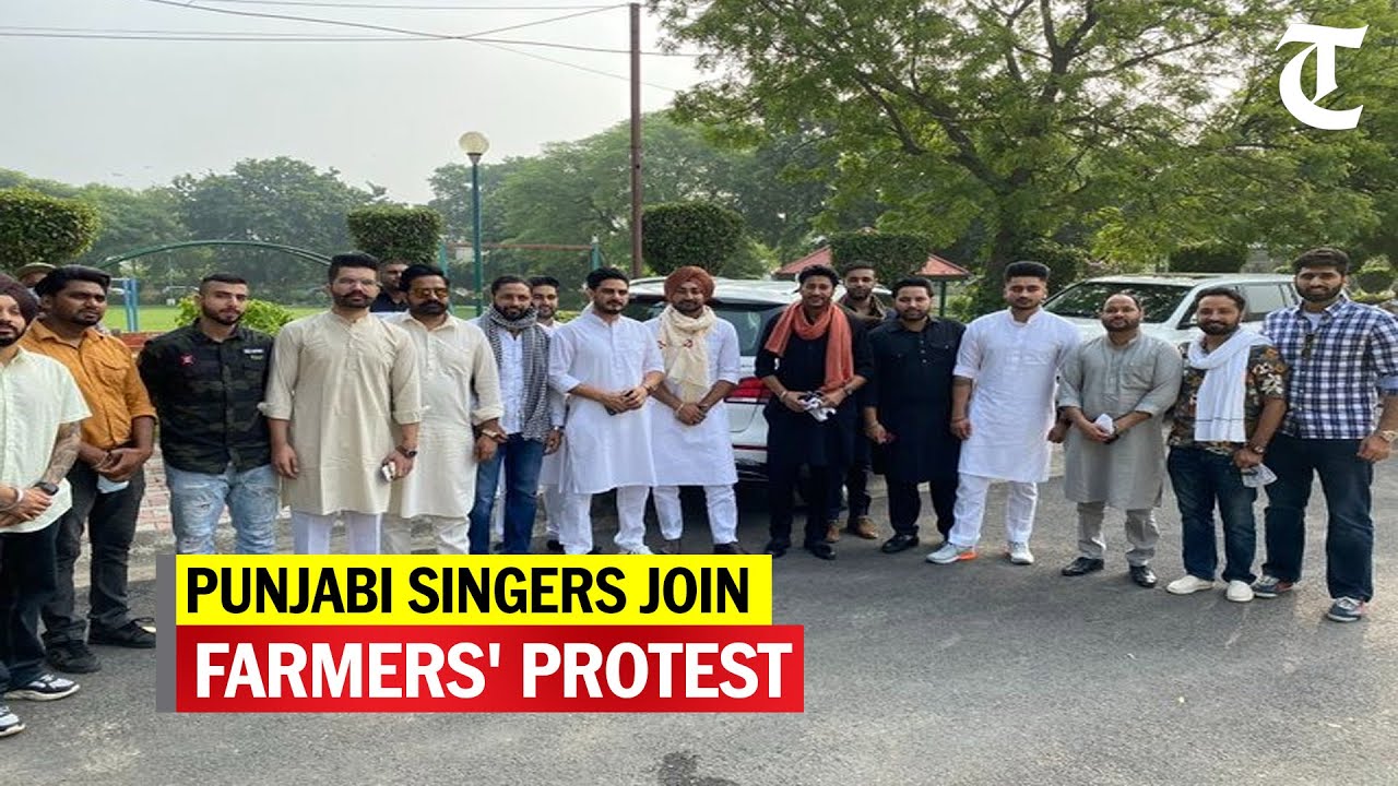 Harbhajan Mann, Ranjit Bawa, Kulwinder Billa, Shivjot, Avkash Mann join farmers' protest in Nabha