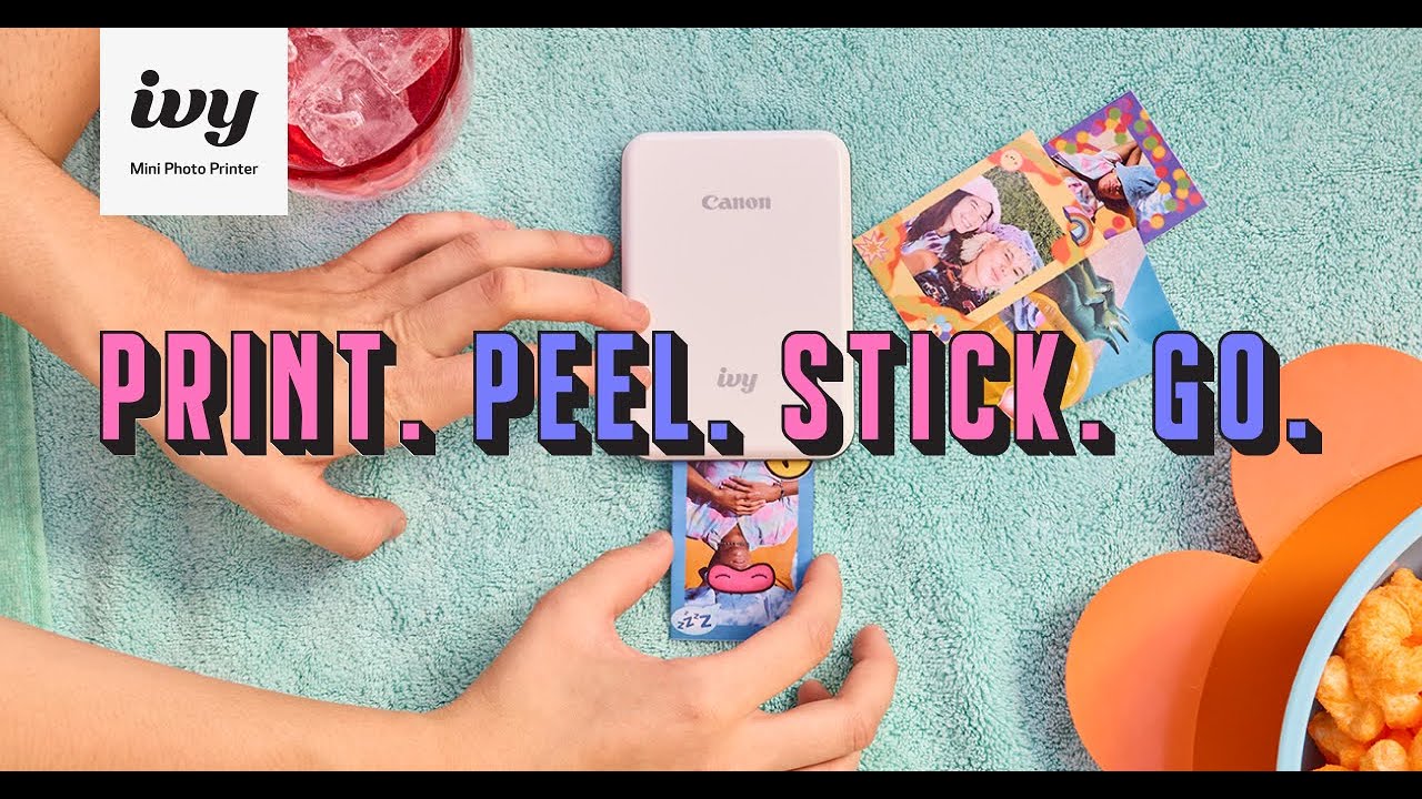 Canon IVY Mini Photo Printer: Print, Peel, Stick, Go