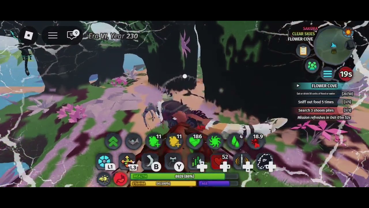 Baiting creatures in creatures of Sonaria