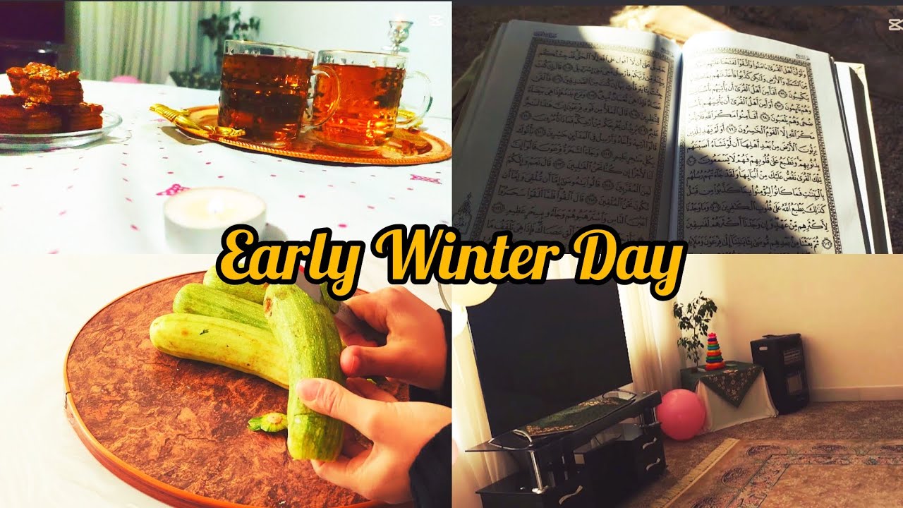 Cozy Winter Day at Home | Korsi, Zucchini & Simple Joys ❄️🥒☕