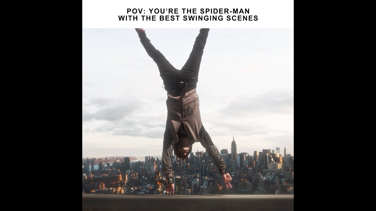 best Spider-man swinging scenes🔥 | Spider-Man Edit (The Amazing Spider-man 2)