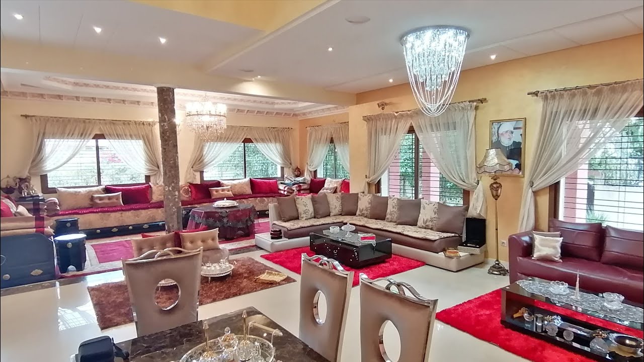 تمنيت نغمض عيني ونحلها نلقى راسي عايشا فهاد الفيلا تبارك الله ما شاء الله villa maroc fes