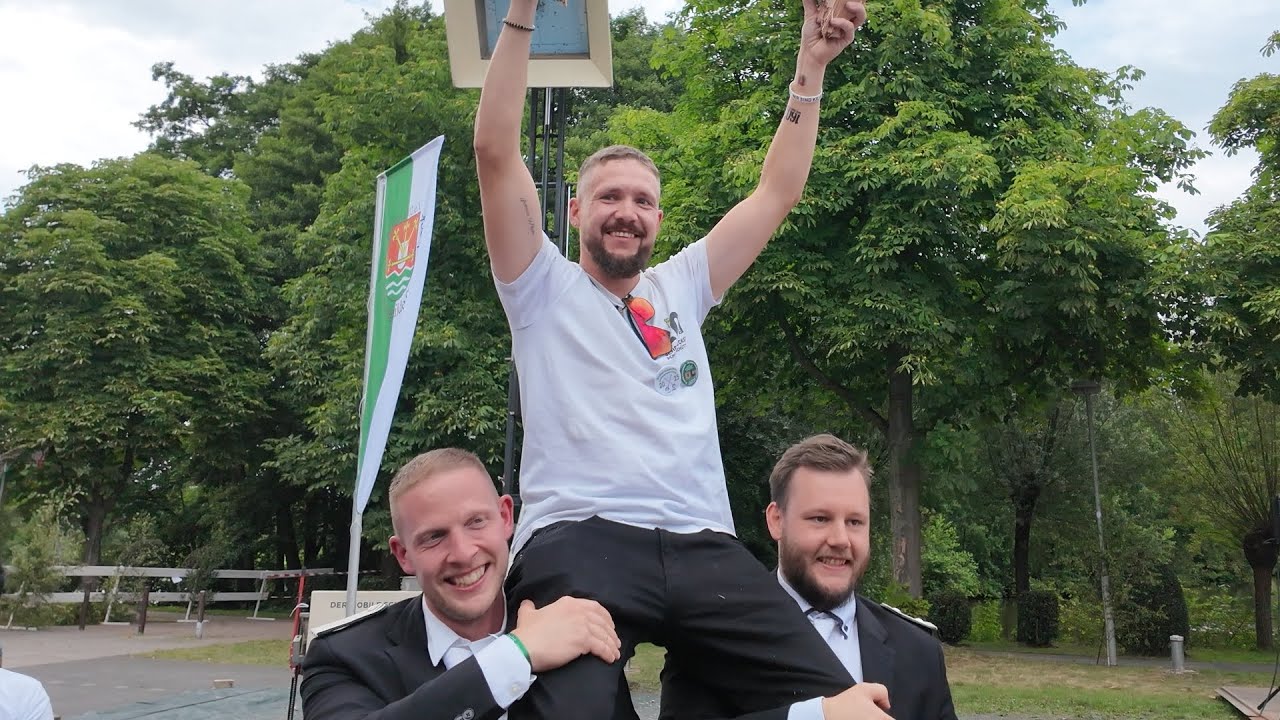 Jeremy Geßmann krönt das Schützenfest – Der Königsschuss 2025!