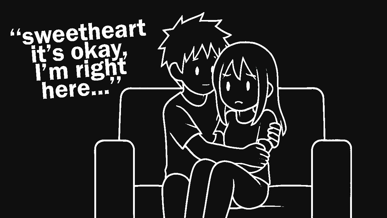 it's okay, baby ~ you just had another nightmare [m4f] [asmr] [boyfriend roleplay] [sleep aid 1h]