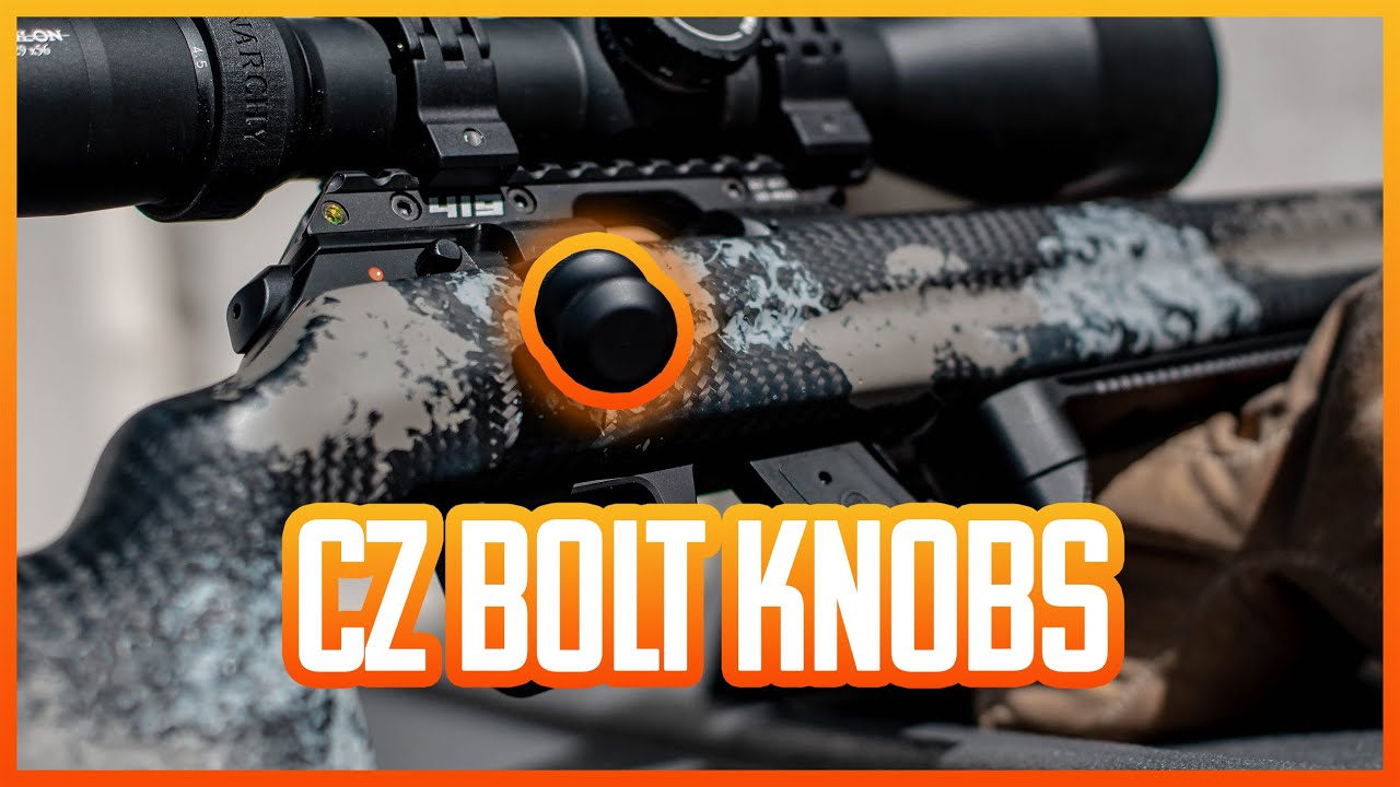 CZ 455 Bolt Handle Install