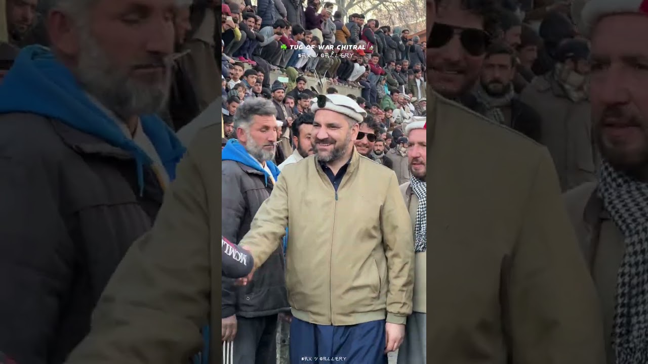 Tug of war match chitral - jughoor win the match qualify to final -