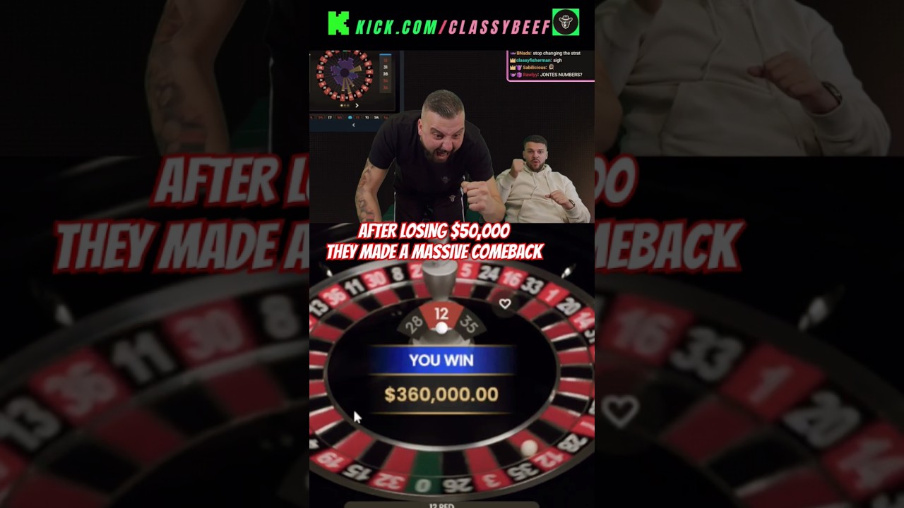 $360,000 ROULETTE HUGE WIN  