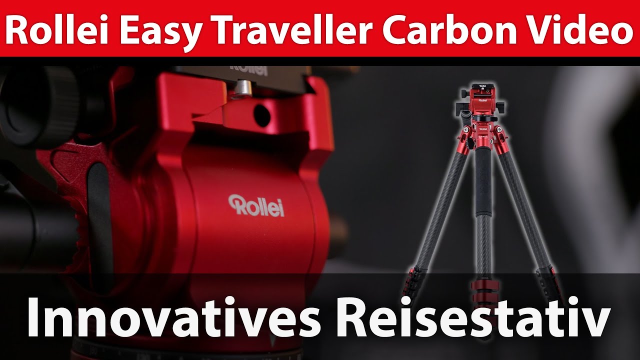Stativtest: Rollei Easy Traveller Carbon - Reise-Videostativ mit innovativem Konzept