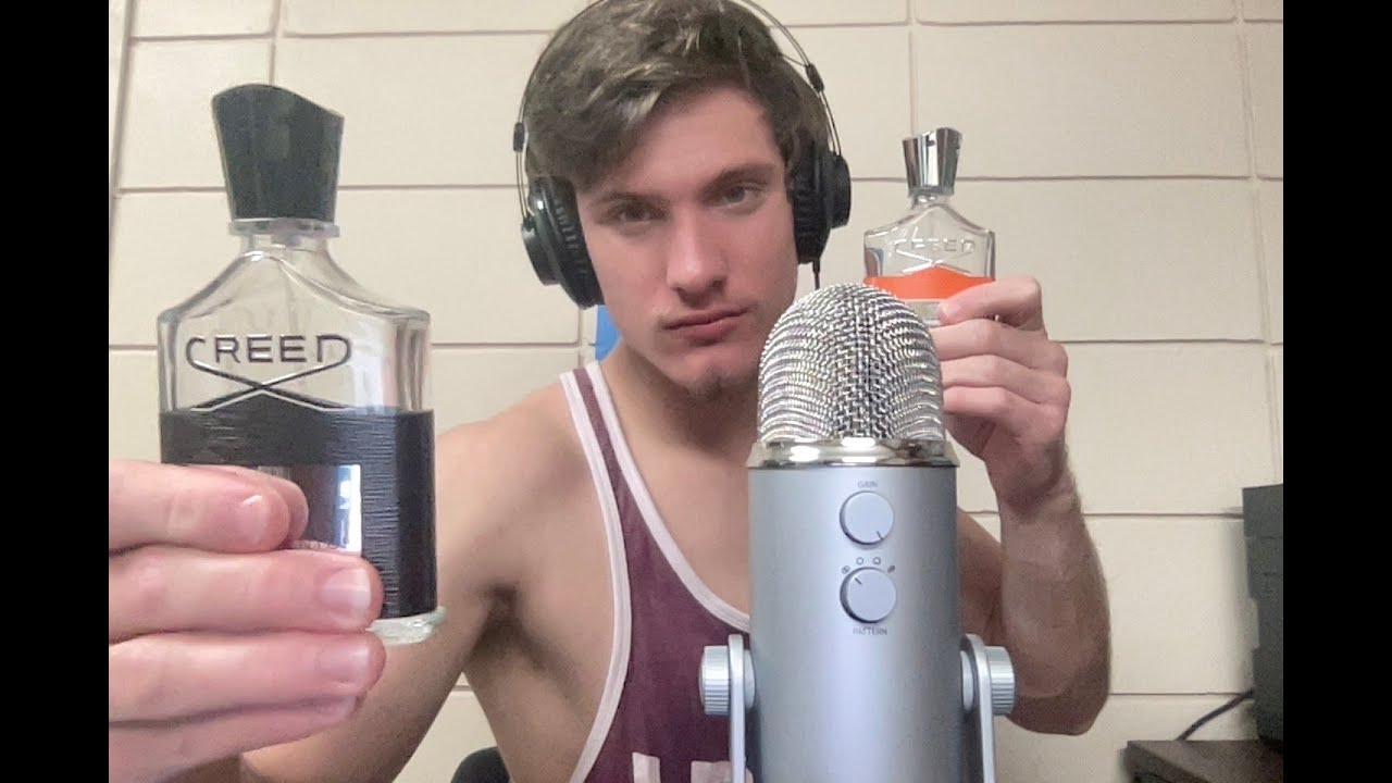 My first ASMR Video - cologne asmr and more!