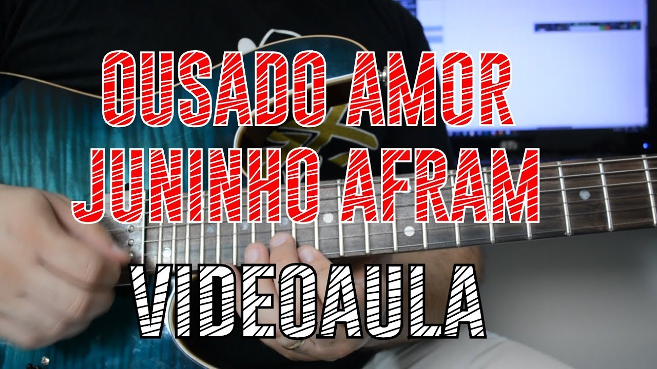 Reckless Love | Ousado Amor | Juninho Afram Solo VIDEOAULA Tab + Backing Track