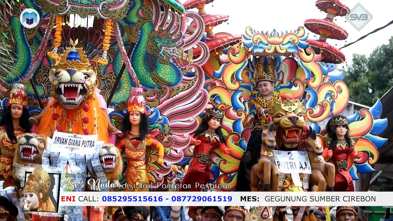 Abang Roni 👑 Burok SV3 NADA✨Haul Buyut Pangeran Pasarean Gegunung, 14 Oktober 2023