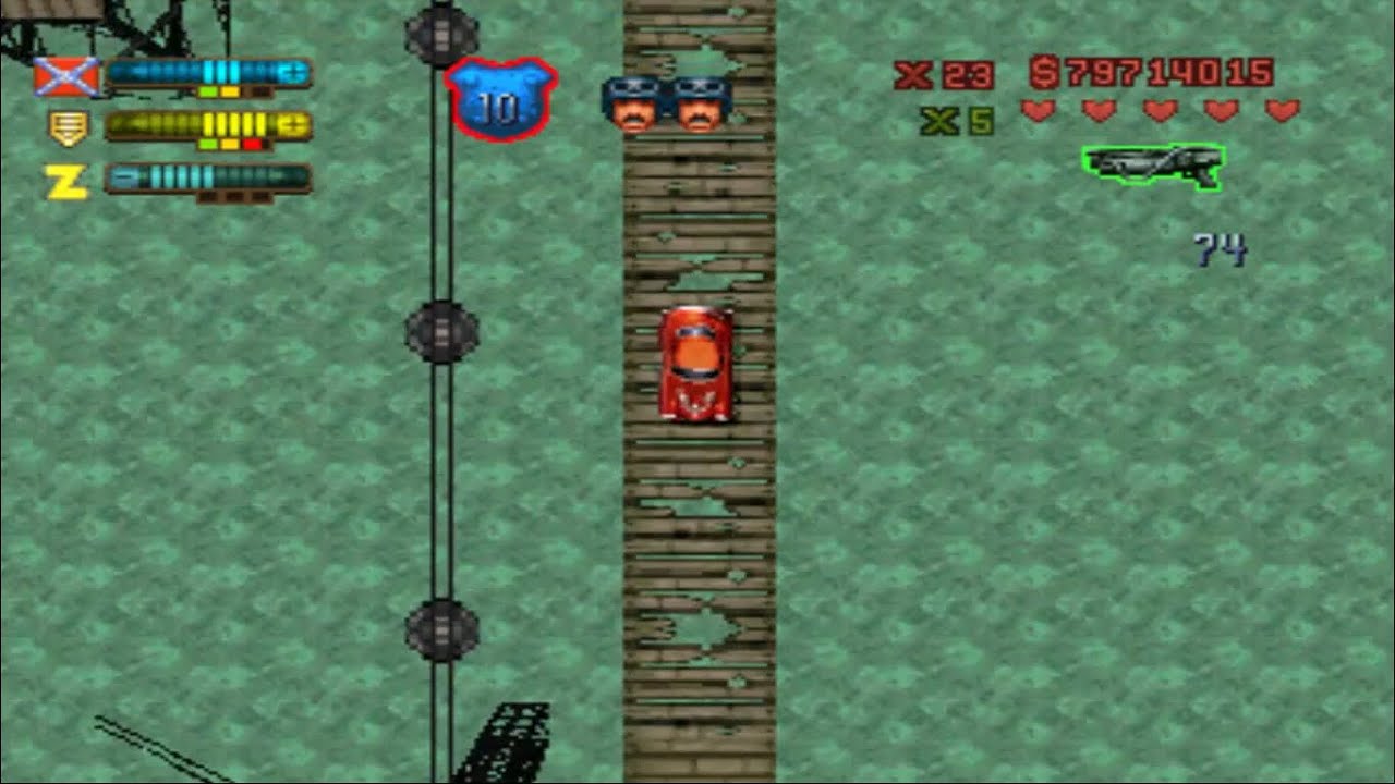 GTA 2 #9 (PS1) - Area 2: All Tokens