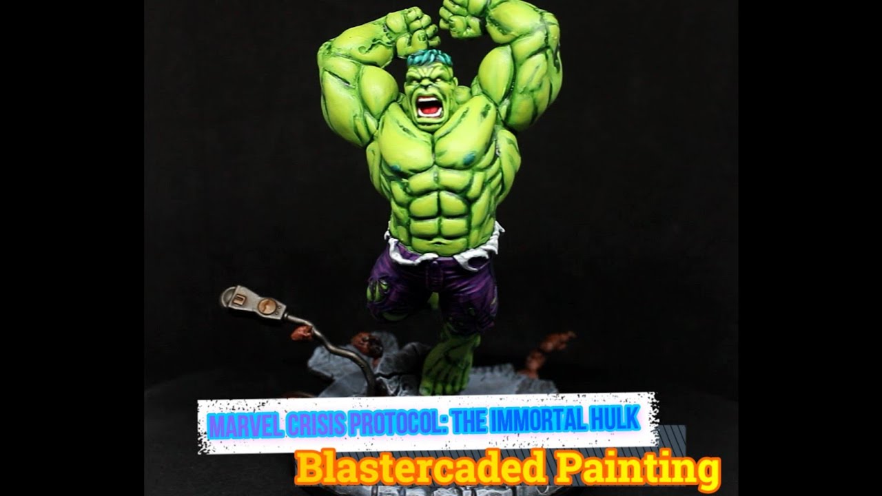 Painting Marvel Crisis Protocol: Immortal Hulk