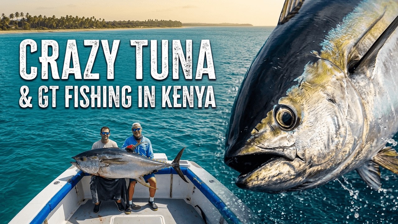 KENYA - POPPING FOR YELLOWFIN & GT - MARCH 2025