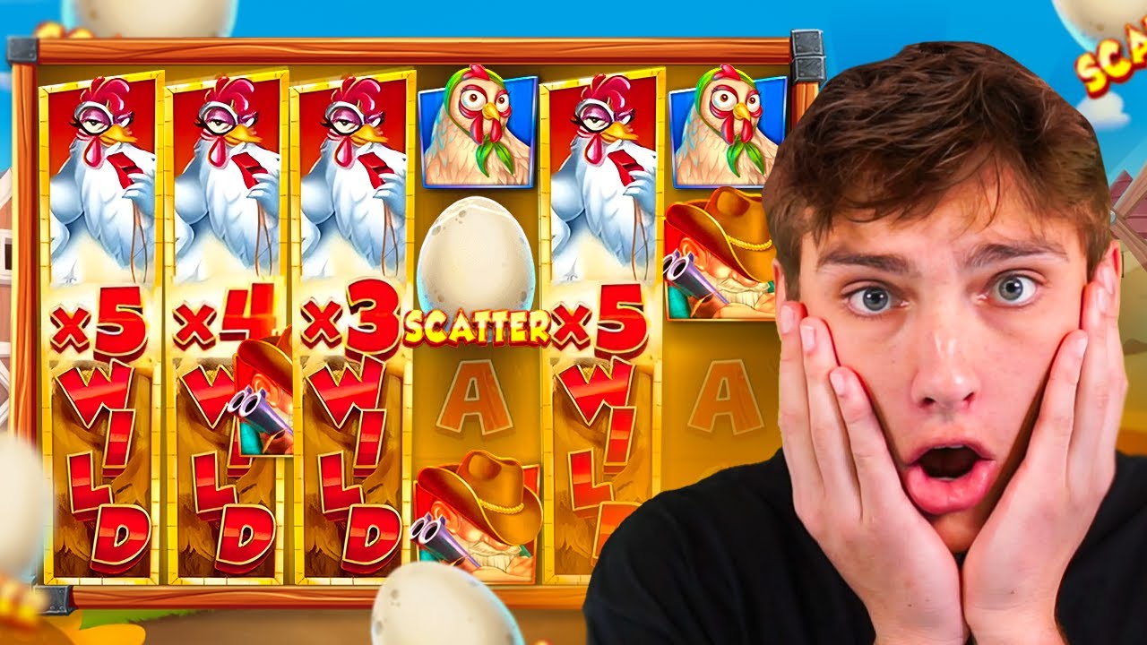 I Went Insane on The New Rooster Reloaded Slot!