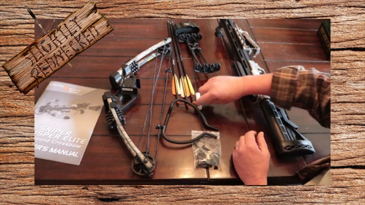 How to Assemble and Sight In the Crosspoint Sniper Elite Crossbow