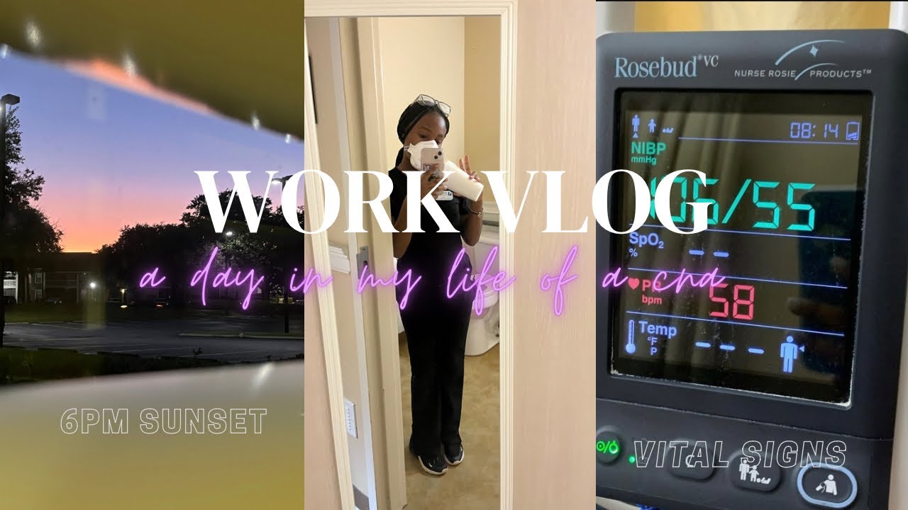 COME TO WORK W/ME...Day In The Life Of A CNA|| Evening shift.