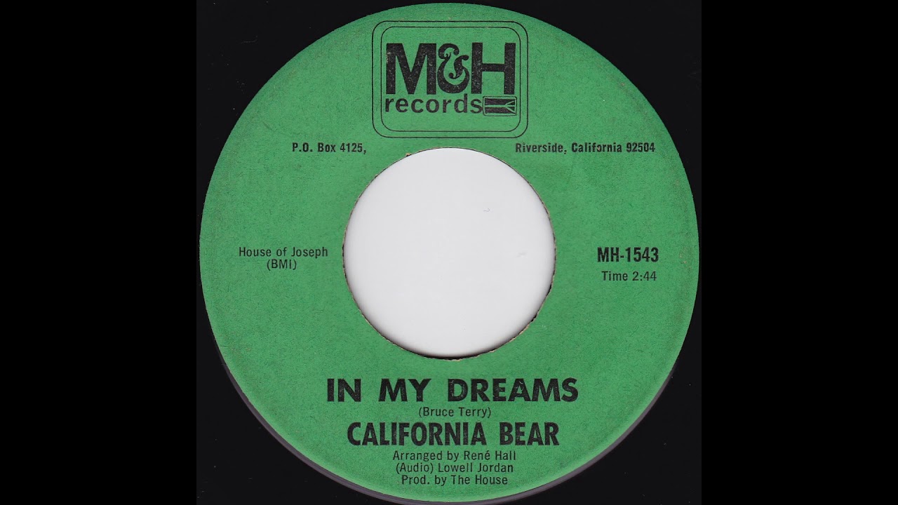 California Bear - In My Dreams (1969)