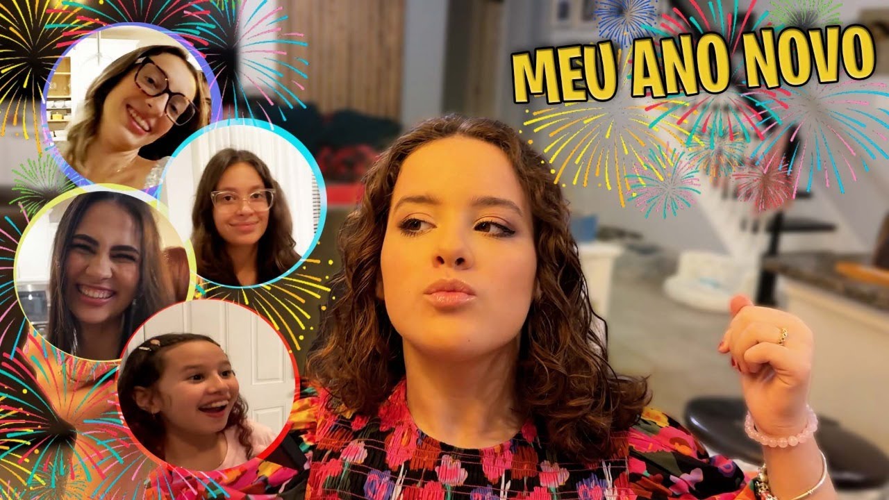 ANO NOVO COM MINHAS AMIGAS YOUTUBERS