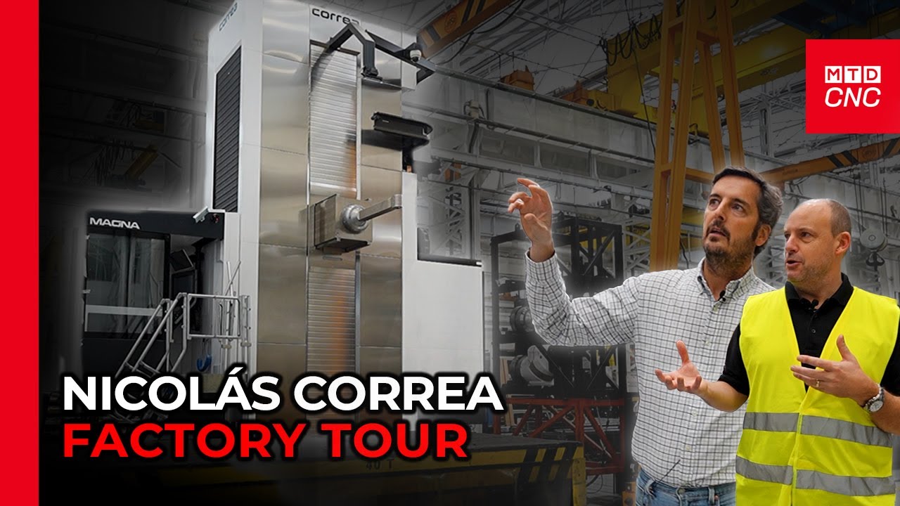 CORREA Factory Tour: Revolutionising Large Machine Tools with Automation
