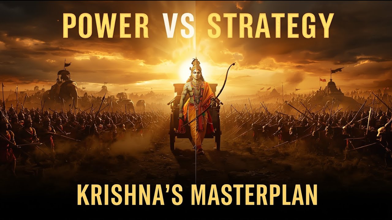 कृष्ण ने युद्ध क्यों नहीं लड़ा — Strategy vs Power का सबसे बड़ा रहस्य | Mahabharata War Intelligence