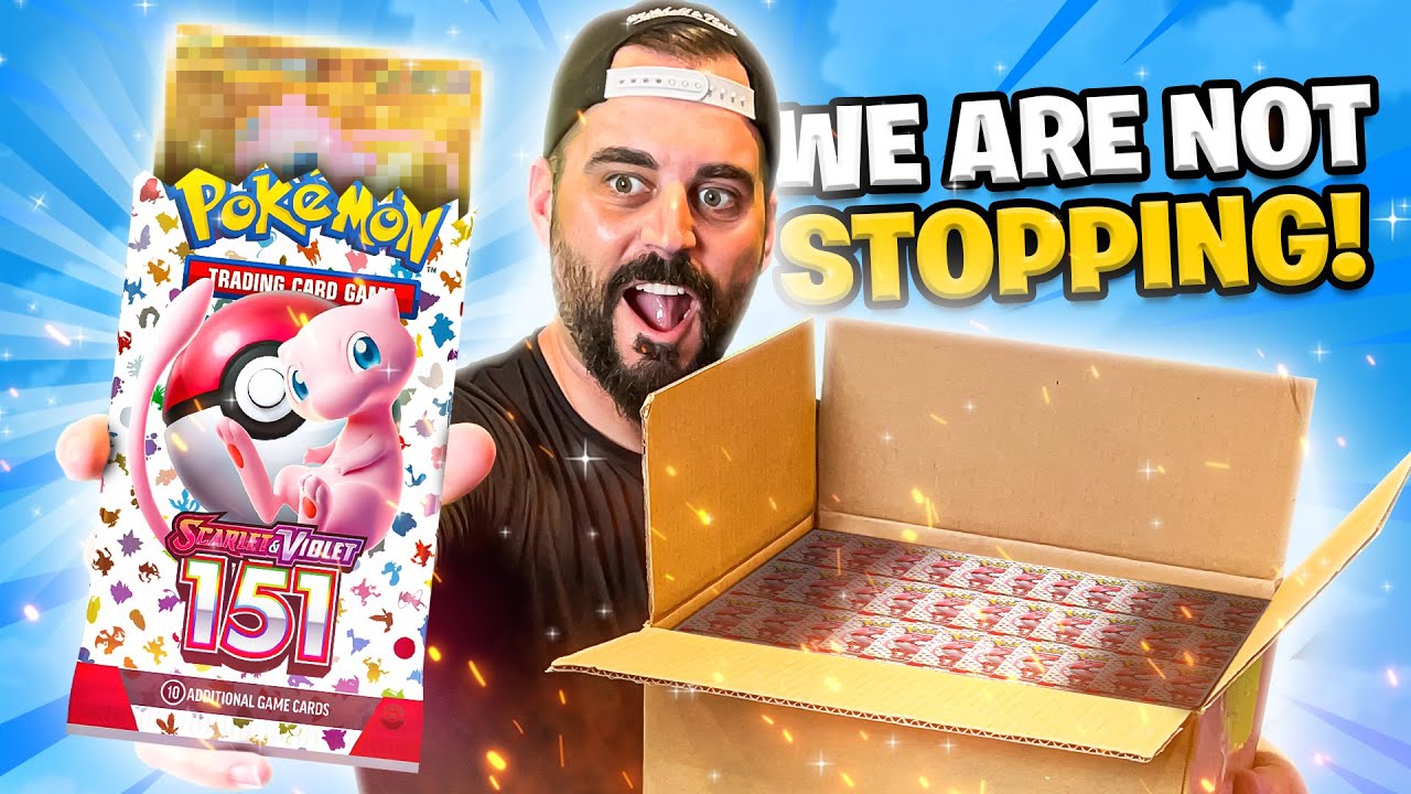 Opening Pokemon 151 Until I Pull a GOD PACK (then I pulled it)