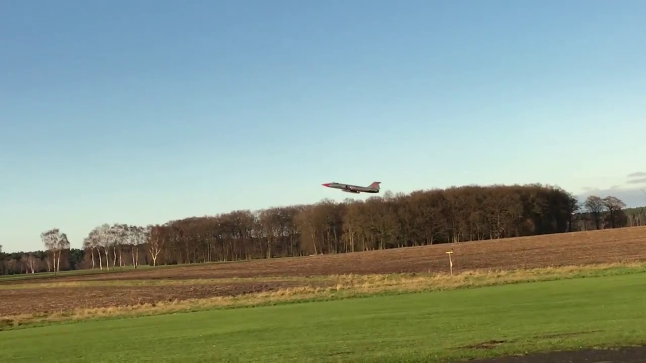 Causemann Starfighter F104, toller Handstart, Figuren, super Landung