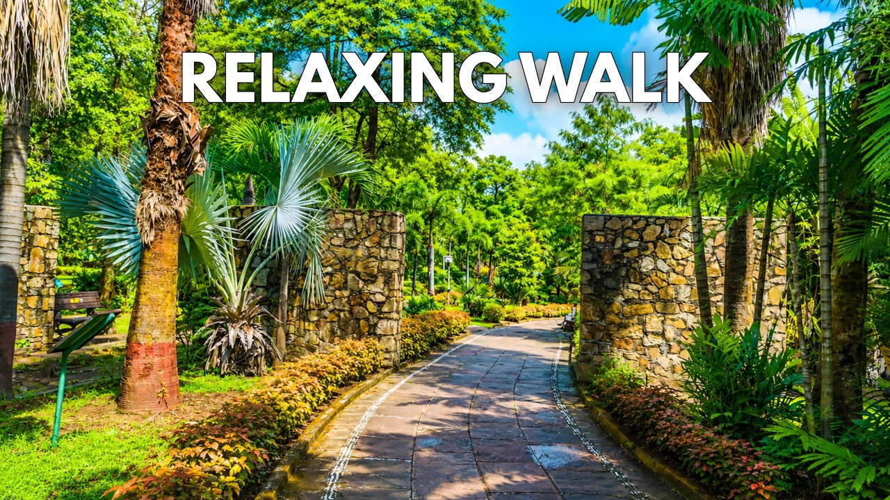 India’s Most Peaceful Green Park 🌿 | Daytime Nature Walk at Surat's famous Park | 4K Walk Tour