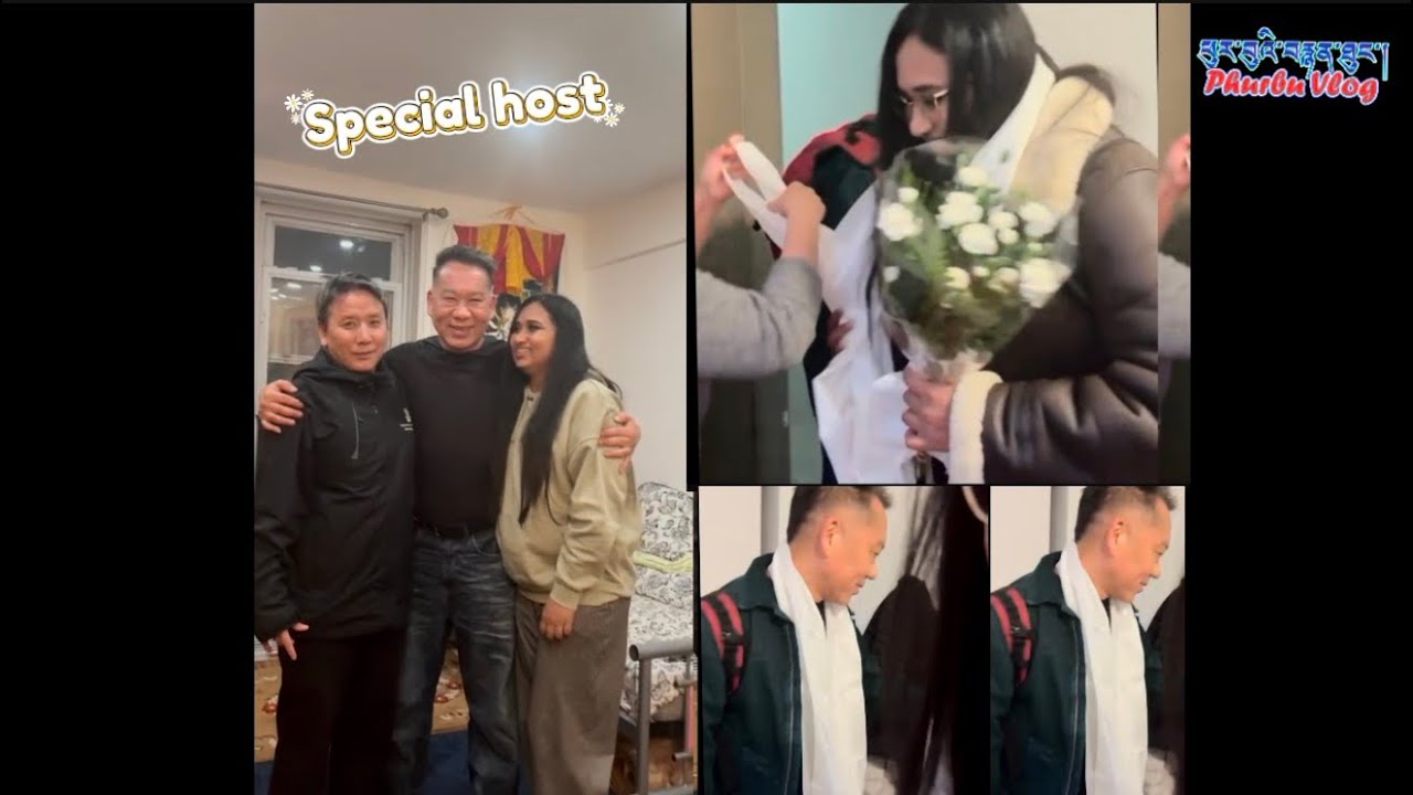 Welcomed by special host #NewYork🗽#phurbu vlog
