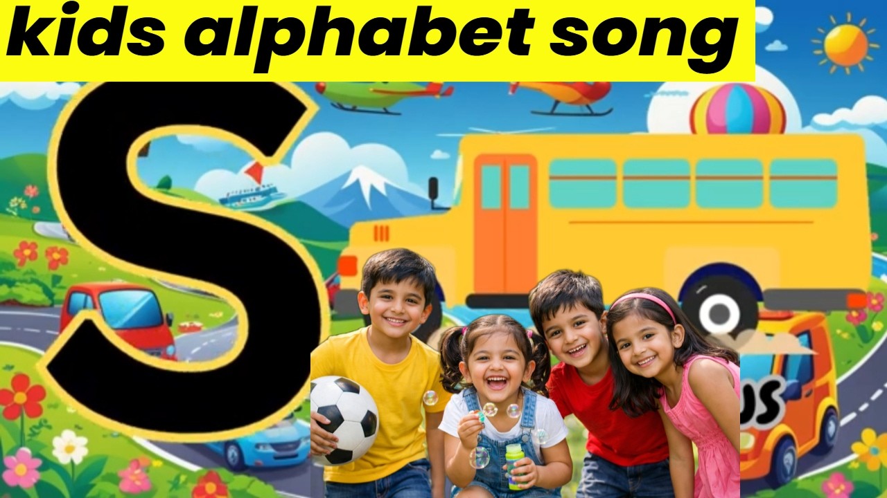 ABC Alphabet Song  Learn with Fun