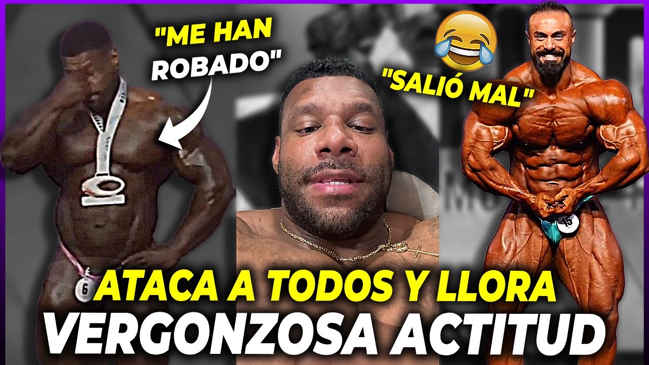 CULTURISTA top 4º dice que MERECÍA GANAR y LLORA, mi DURA OPINIÓN