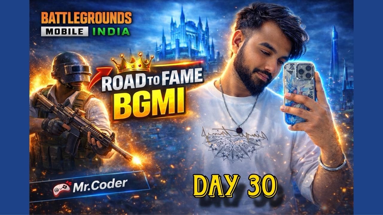 ULTIMATE ROYAL GRIND | ROAD TO FAME DAY 30 | MR. CODER IS LIVE | BGMI LIVE