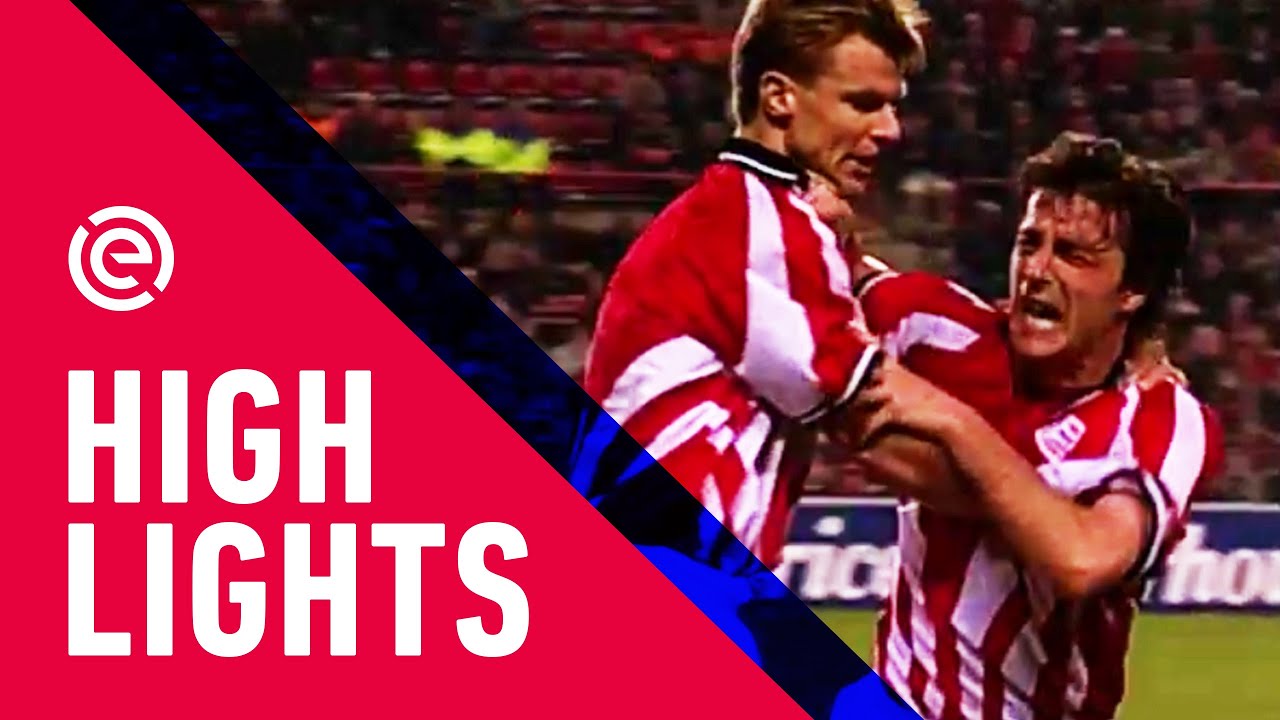 VERHITTE WEDSTRIJD IN EINDHOVEN 🟥🟥 | PSV - AZ (22-02-1997) | Highlights