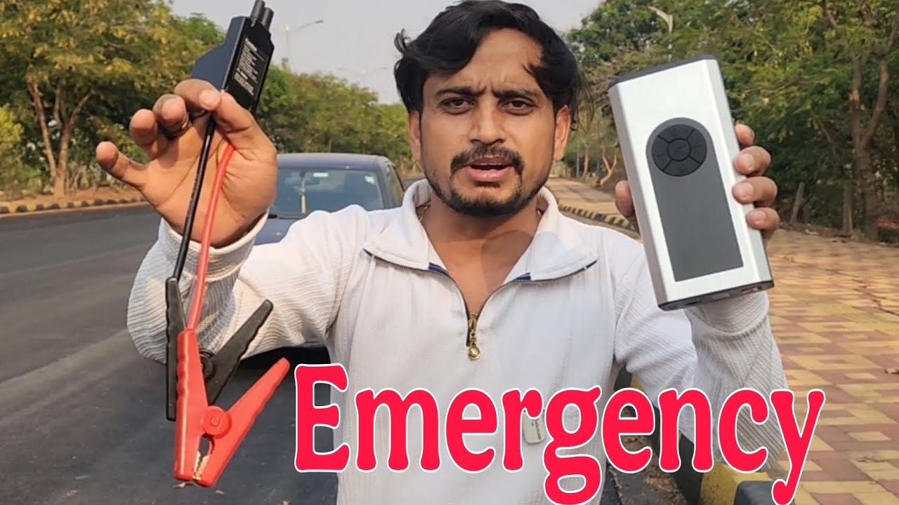 STARQ Smart 2-in-1 Battery Jump Starter & Tyre Inflator 160 PSI 15000 mAh battery