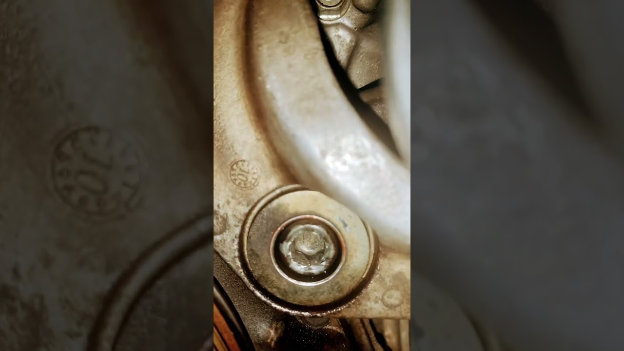 Stripped tensioner bolt 2011 Honda Civic