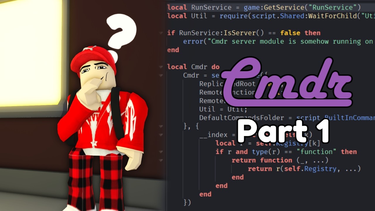 Want a Better Admin System in Your Roblox Game? (Cmdr Setup Part1)