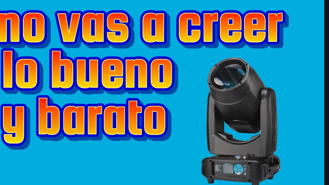 sorpresa me llevé😱😱iluminación beam 10r, para djs exigentes