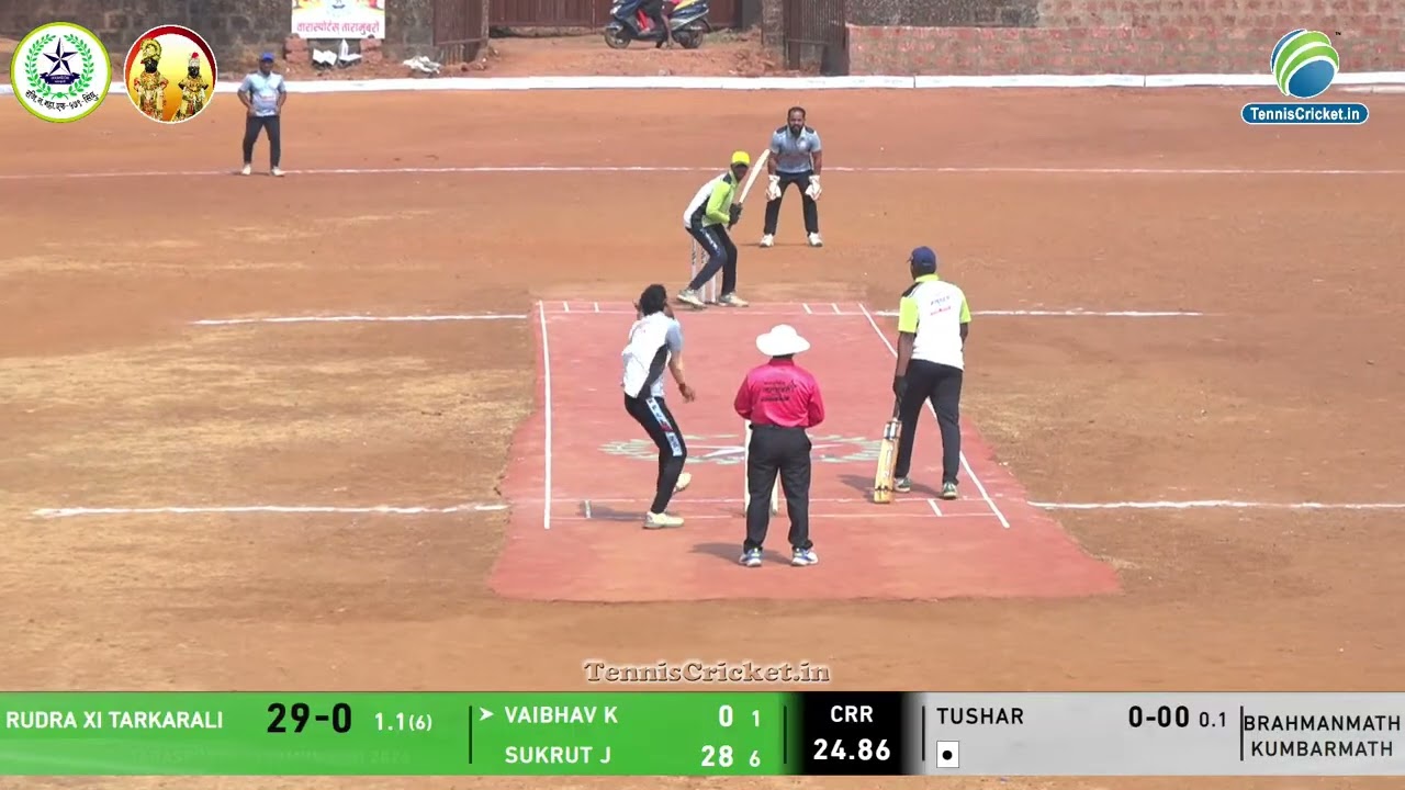 BRAHMANMATH KUMBARMATH VS RUDRA XI TARKARALI || TARASPORTS TARAMUMBARI 2026