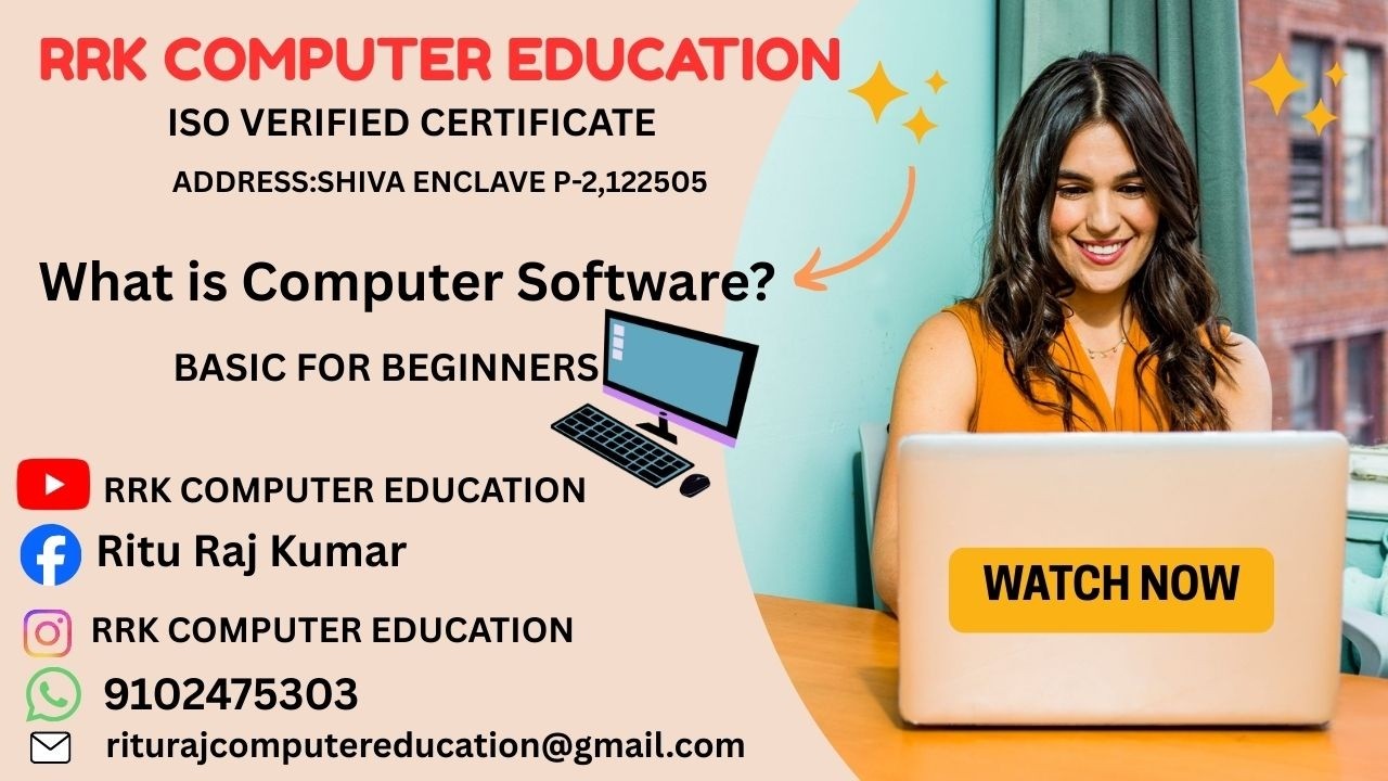 What is computer software|computer software kya hota hai|english|hindi|explain|basic for beginner's