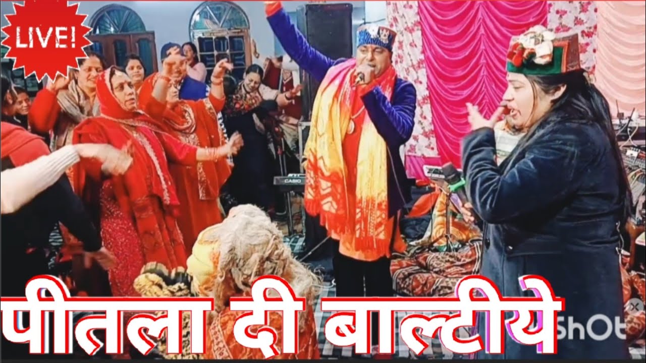 || Special thx || हमीरपुर संगत 🌷पीतला दी बाल्टीये चल अंसा गऊंआं धूणा जाणा👉 Arunmehra & party Harsar 