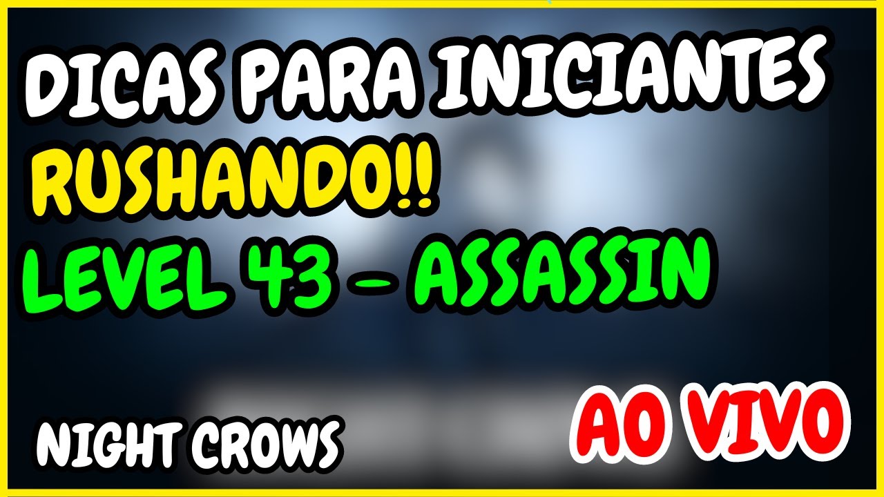 TIRANDO DUVIDAS E PASSANDO DICAS PARA INICIANTES MEU CODE: reidonft#2969 - NIGHT CROWS #nightcrows