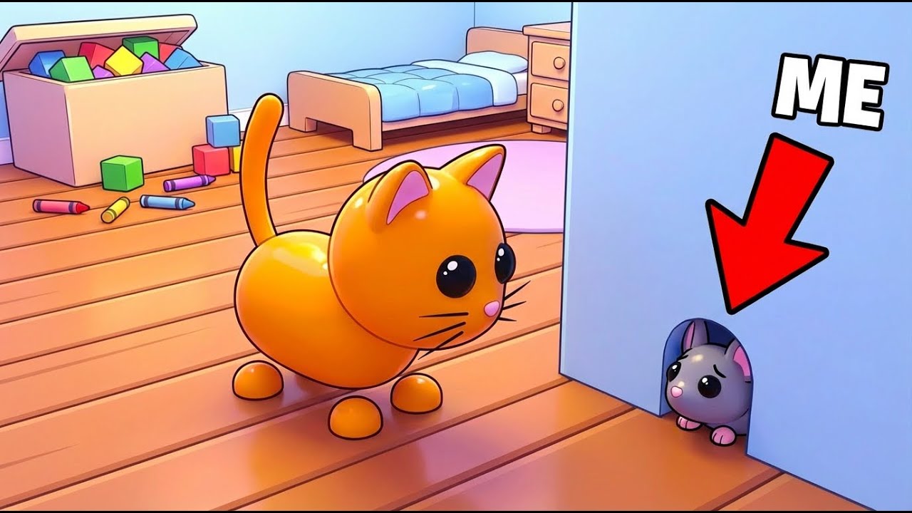 Tiny Mouse vs Big Cats - Roblox