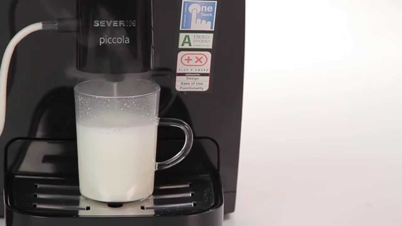 VerasuTV: ทำคาปูชิโน่ได้โดยไม่ต้องย้ายแก้วด้วยเครื่องชงกาแฟ piccola