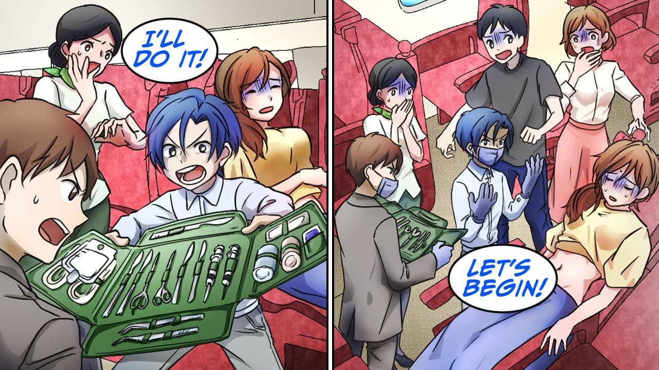 This 10 year old performed an operation non the bullet train... [Manga Dub]