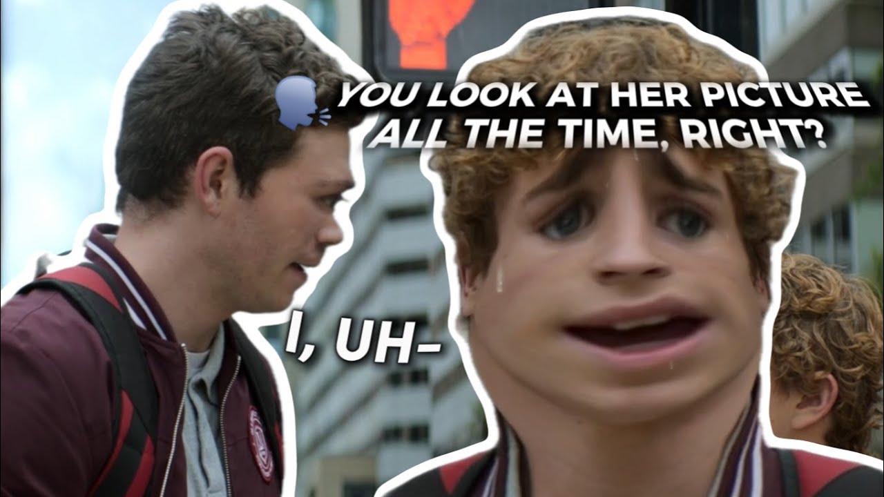 Percy Jackson simping over Annabeth during season 2