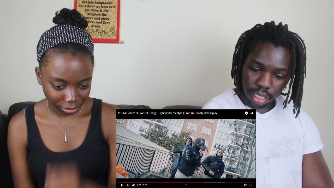 #CGM Horrid1 X Sav'O X Dodgy - Lightwork Freestyle - REACTION VIDEO